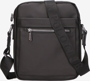 Northampton Polo Club Crossbody Bag in Black: front