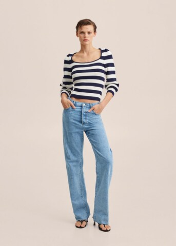 MANGO Trui 'Alexa' in Blauw
