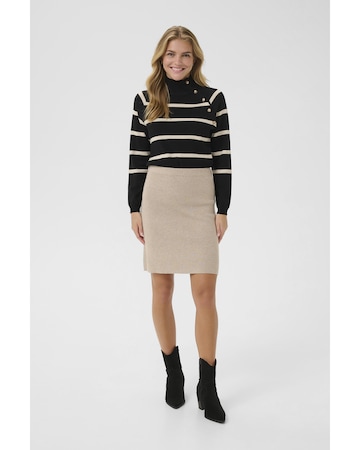 Jupe 'Dela' Cream en beige