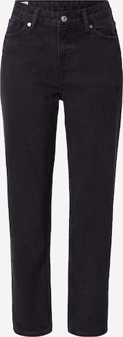 Kings Of Indigo Tapered Jeans 'CAROLINE HIGH' in Black: front
