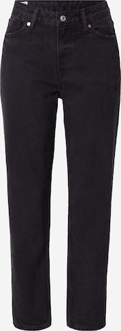 Kings Of Indigo Tapered Jeans 'CAROLINE HIGH' in Schwarz: predná strana