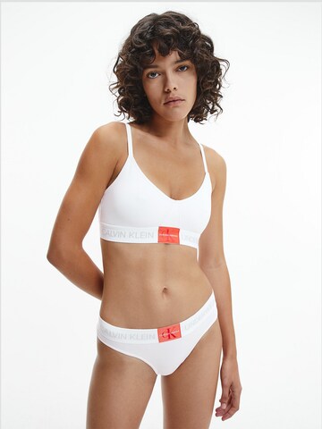 Triangle Soutien-gorge Calvin Klein Underwear en blanc