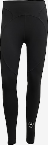 ADIDAS BY STELLA MCCARTNEY - Skinny Calças de desporto 'Training 7/8' em preto: frente