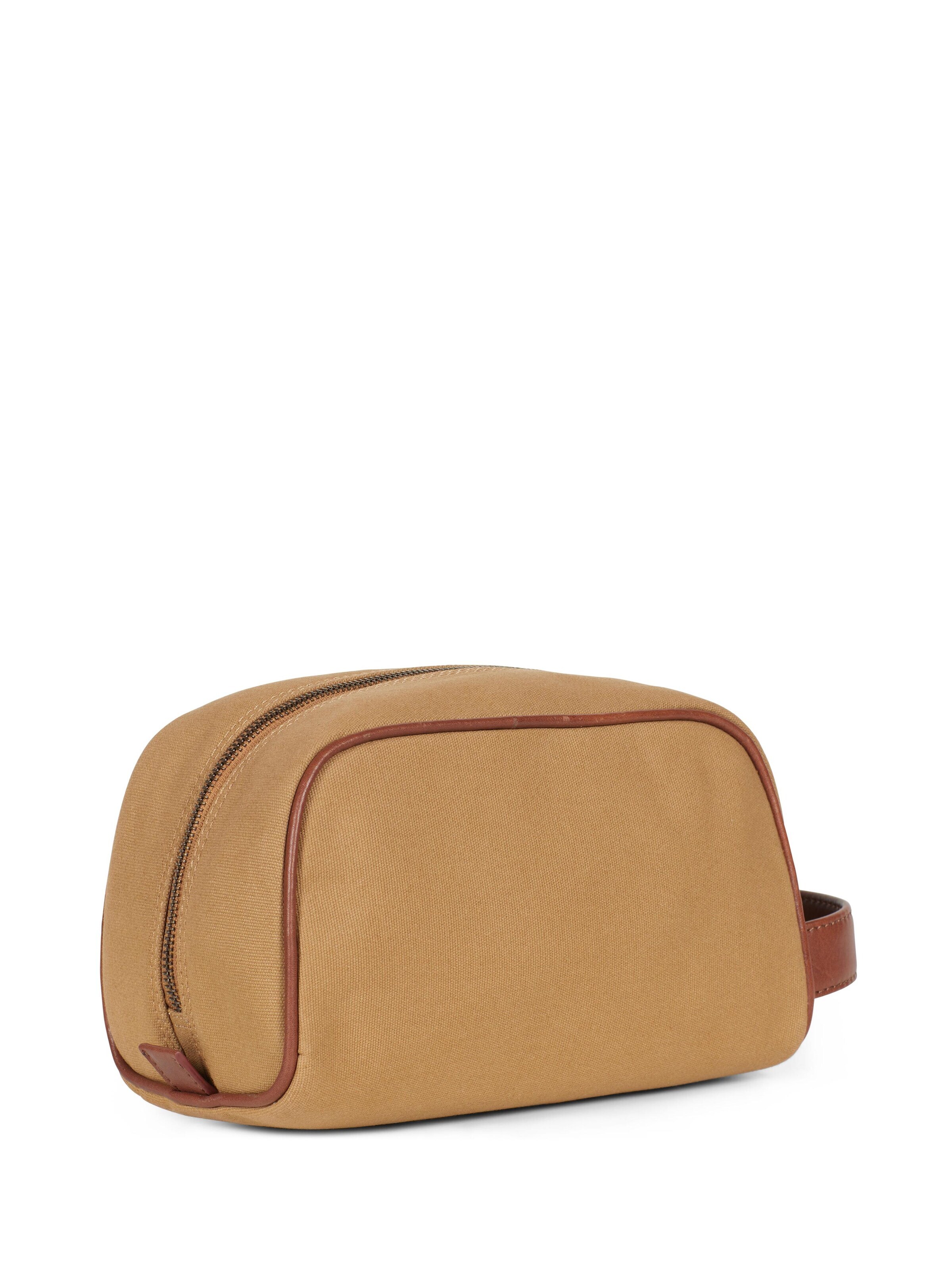 Trousses de toilette 'Washbag Canvas Beige' Howard London en marron