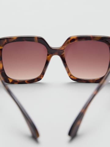 MANGO Sonnenbrille in Braun