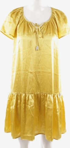 John Galliano Dress in XXS in Yellow: front