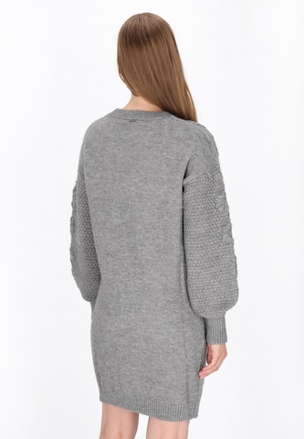 Robes en maille DreiMaster Vintage en gris