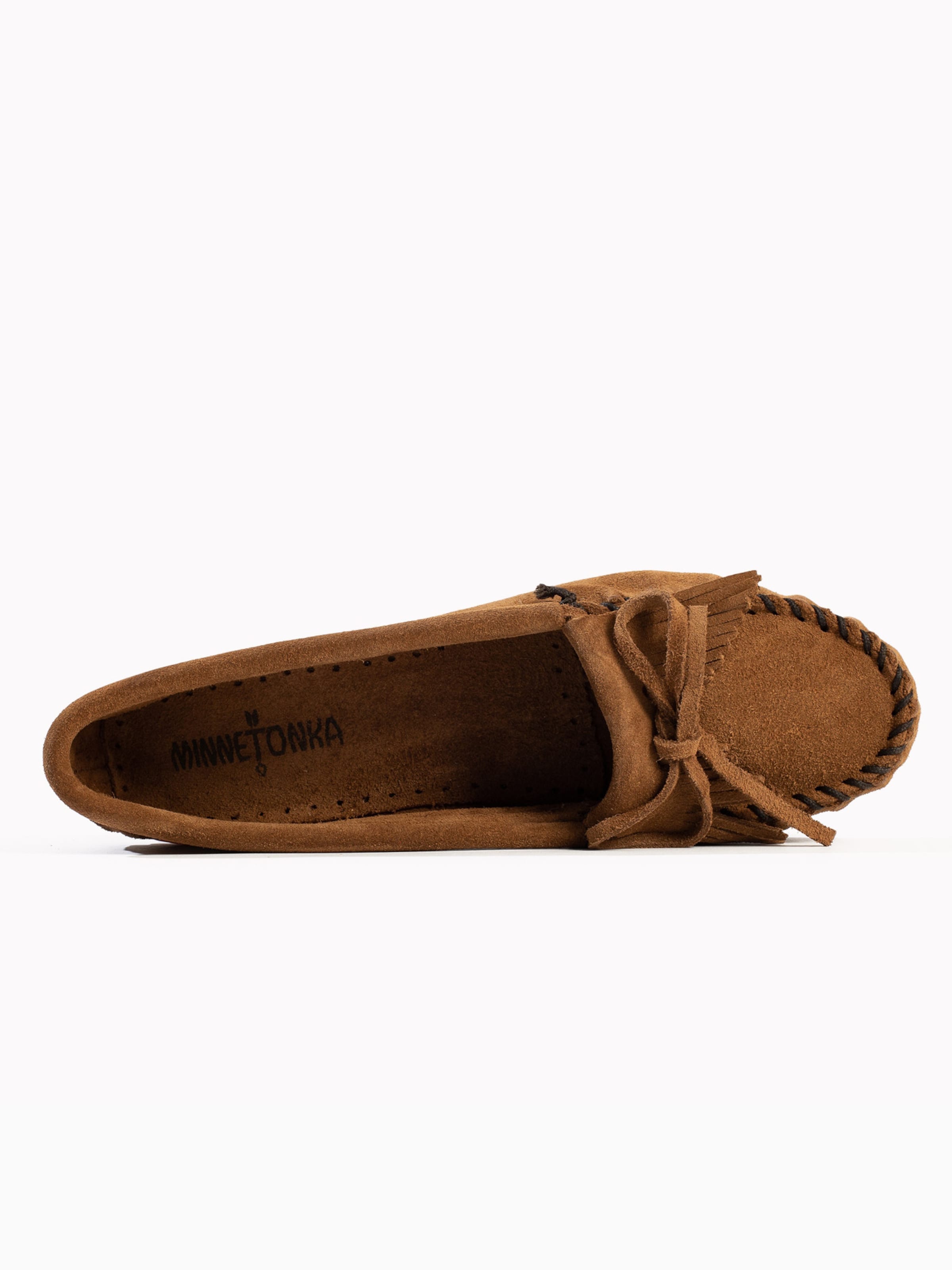 Frauen Halbschuhe Minnetonka Mokassin 'Kilty' in Braun - NV93757 Frauen Halbschuhe Minnetonka Mokassin 'Kilty' in Braun - NV93757