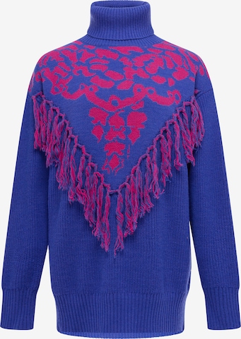 IZIA - Jersey en azul: frente