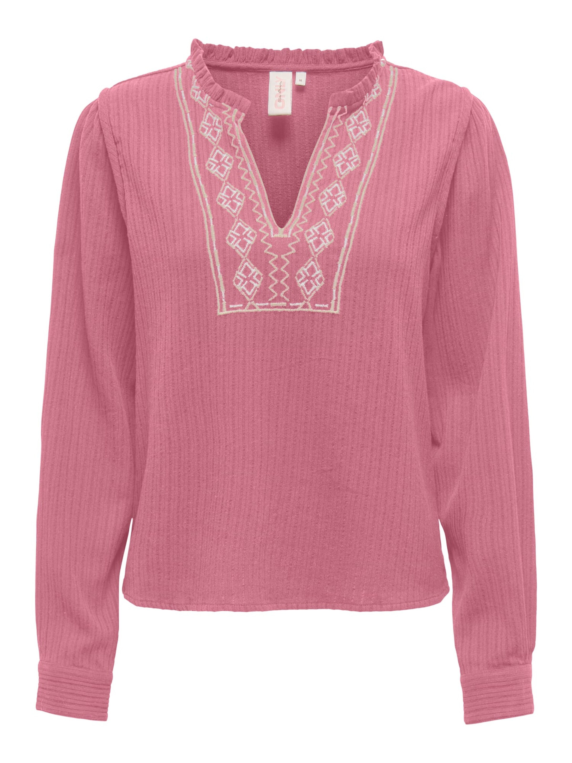 ONLY Top 'emma' in Roze: voorkant