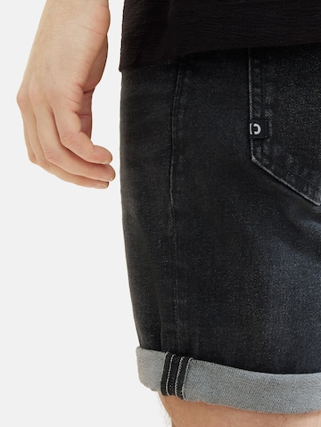 TOM TAILOR DENIM Regular Jeans in Black