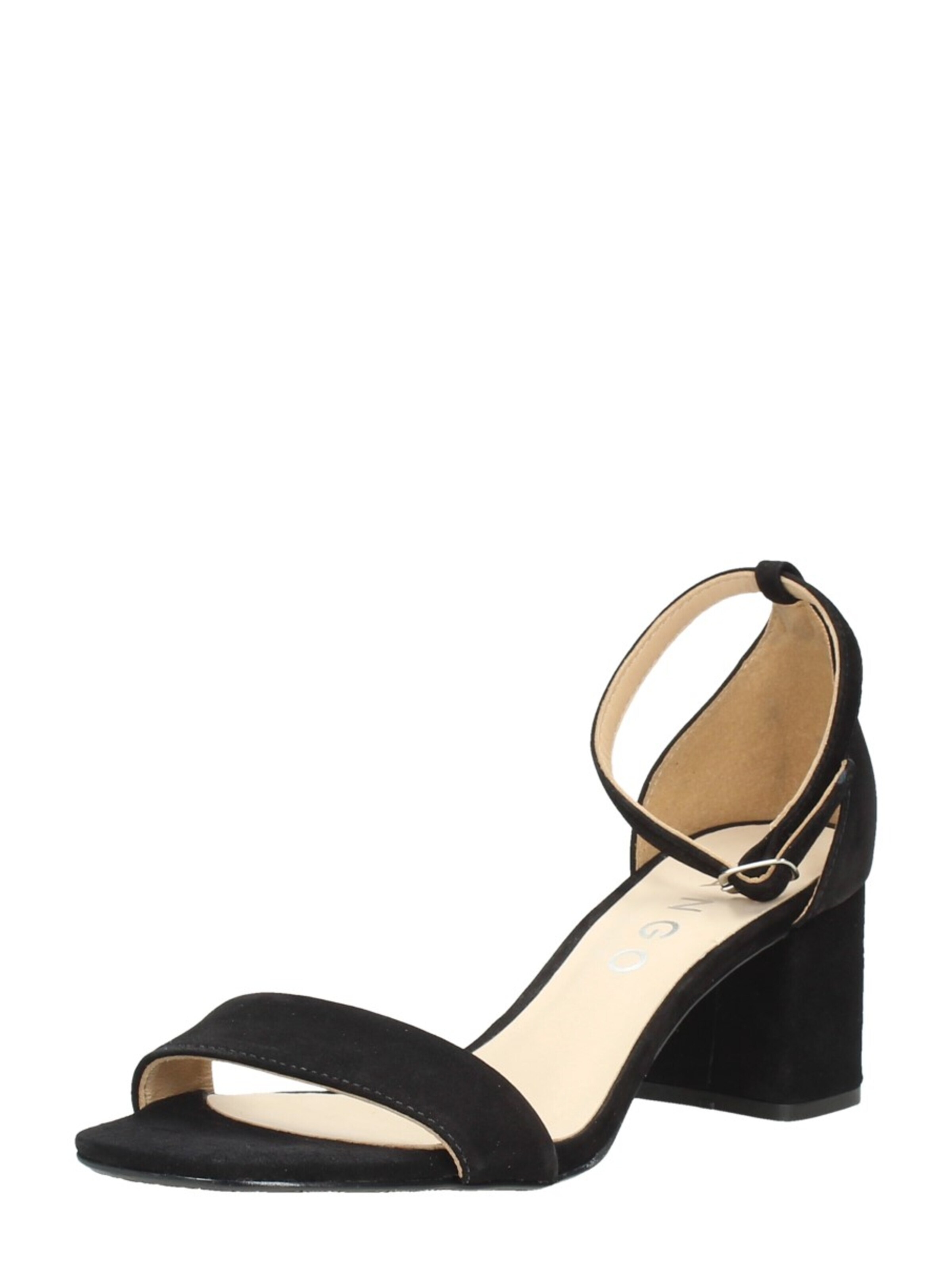 Tango Riemensandale 'Brooklynn'‌ in Schwarz: Vorderseite