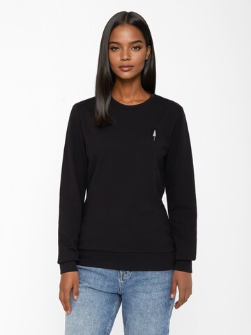 NIKIN Sweatshirt 'Tree' in Black: front