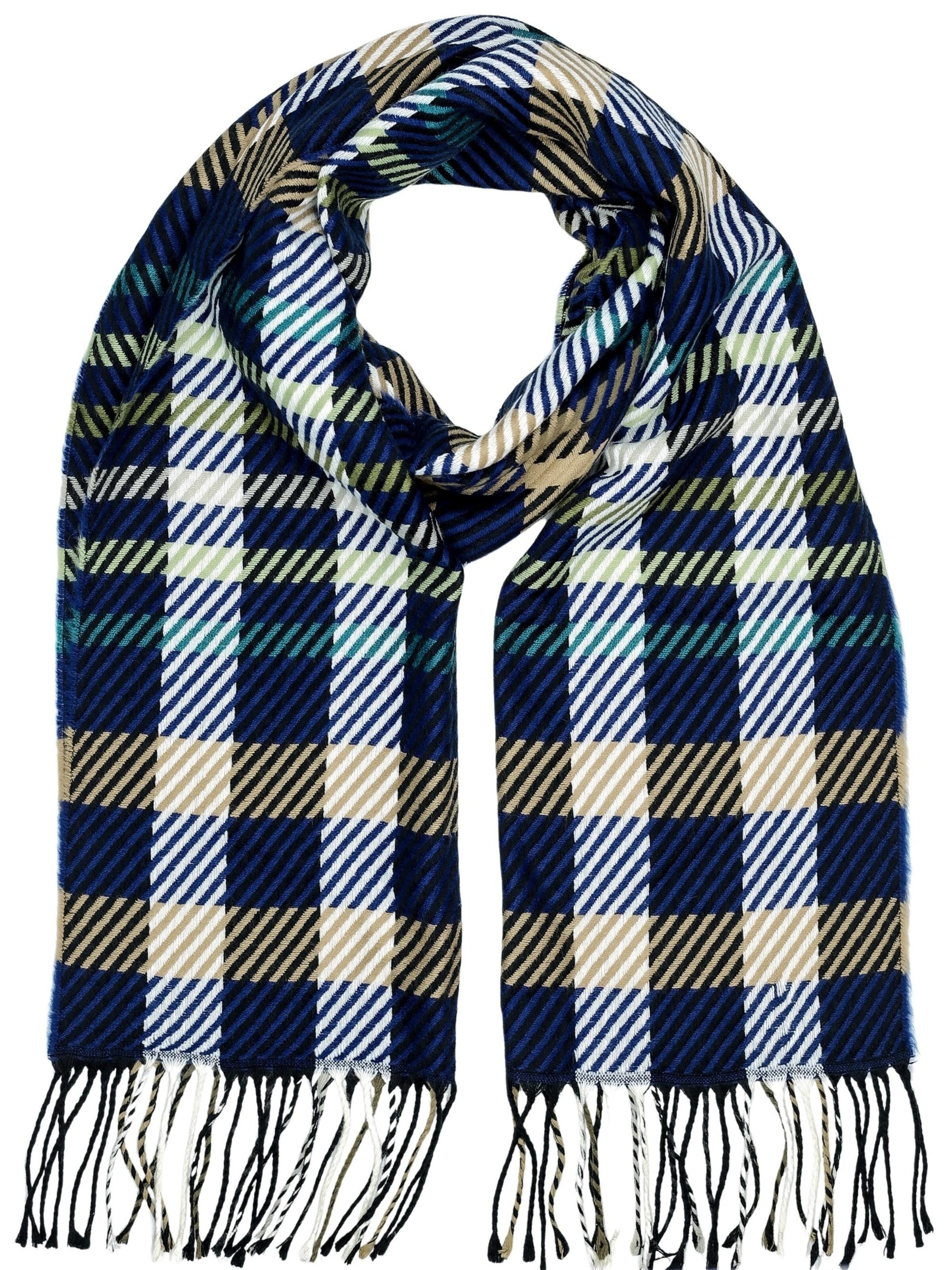 COLLEZIONE ALESSANDRO Schal 'Elegant'‌‌‌‌ in Blau: Vorderseite