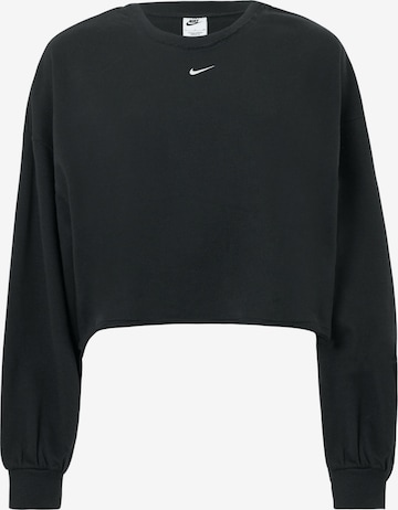 Nike Sportswear - Sweatshirt 'CHILL' em preto: frente