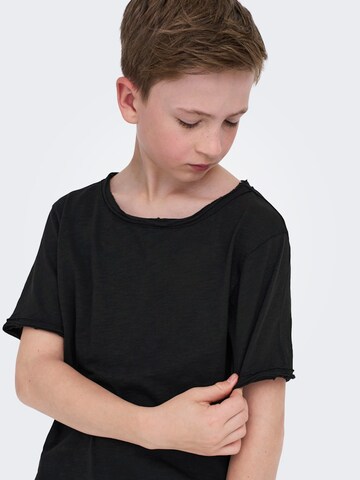 Only & Sons Junior Tričko 'OSJBENNE' - Čierna