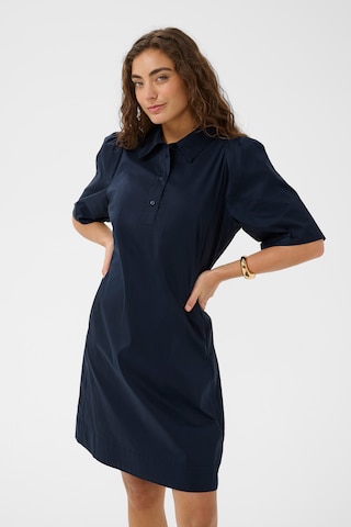 Robe-chemise 'CUMalue' CULTURE en bleu : devant