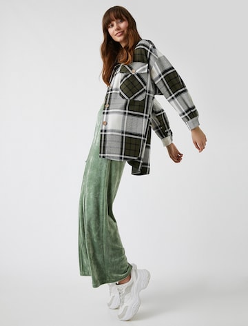 Koton Wide leg Broek in Groen