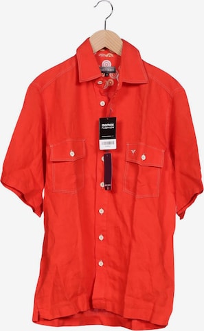 Carlo Colucci Hemd S in Rot: Vorderseite