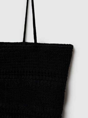 MANGO Top 'CHERRY' | črna barva