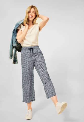 CECIL Wide leg Pants in Blue