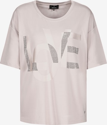 T-shirt monari en beige : devant