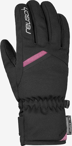 REUSCH Athletic Gloves in Black