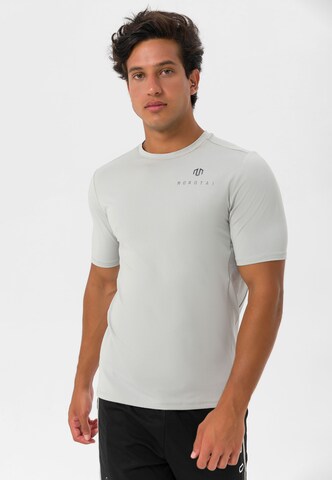 MOROTAI - Camiseta funcional en gris: frente