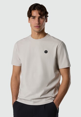 T-Shirt North Sails en gris : devant