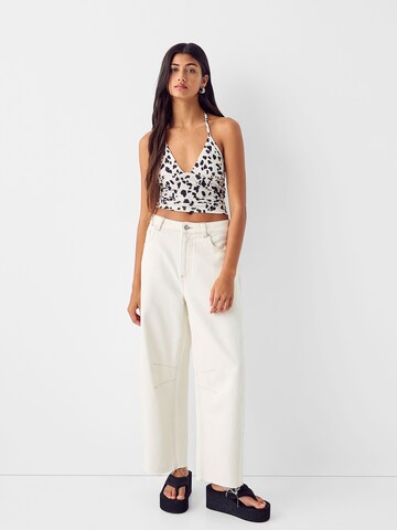 Bershka Top in Schwarz