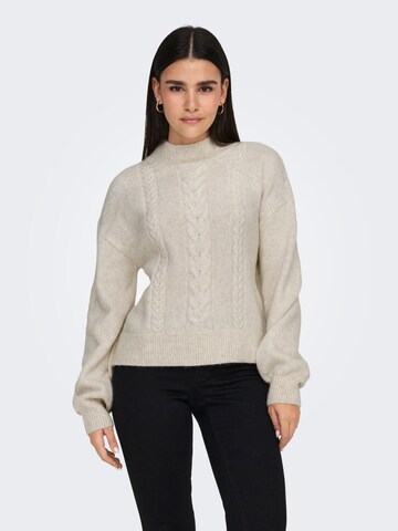 Pull-over 'JDYSusanna' JDY en gris : devant