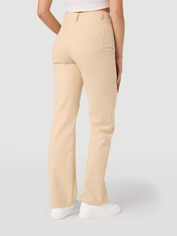 Laurella Regular Broek in Beige