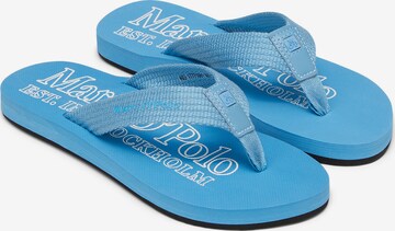 Marc O'Polo T-Bar Sandals in Blue