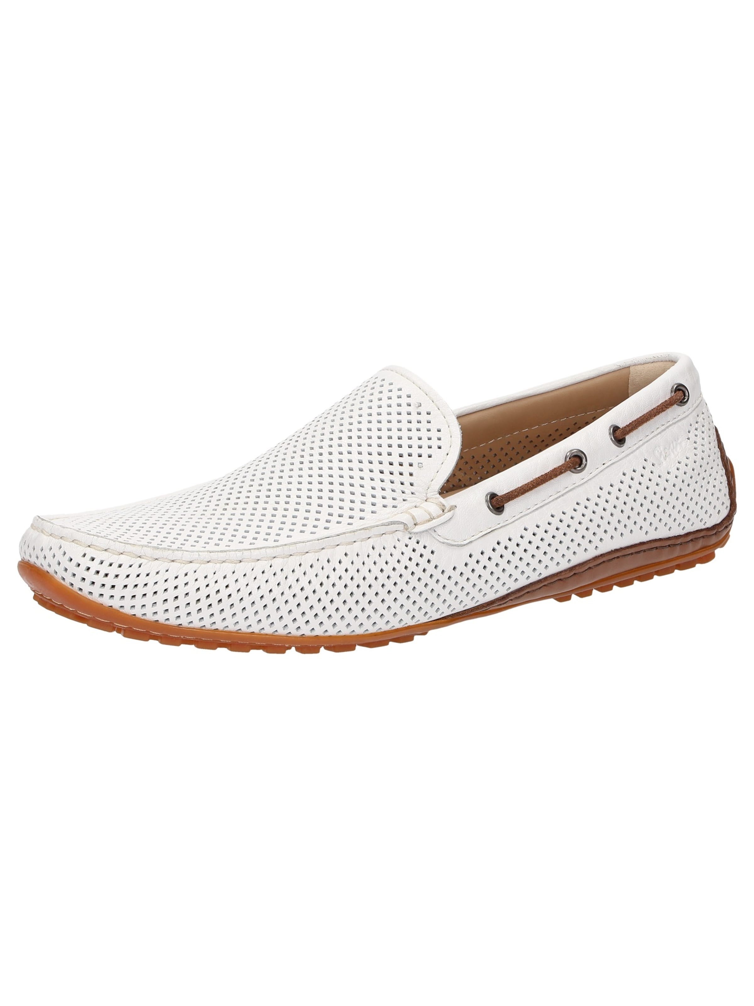 SIOUX Slipper ' Carulio-706 ' in Weiß: Vorderseite