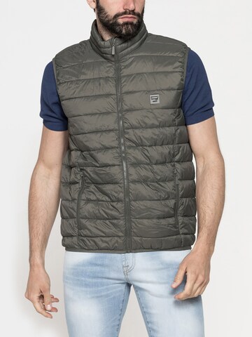 Carrera Jeans Weste 'Windproof'‌ in Grün: Vorderseite