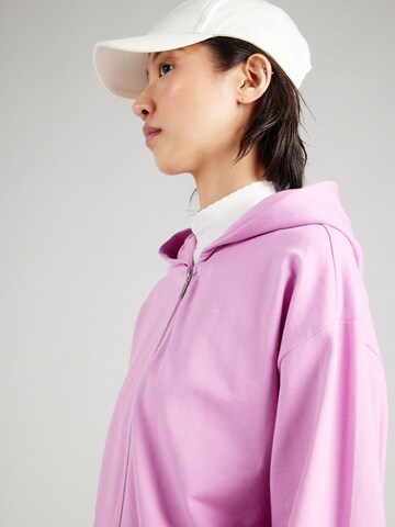 mazine Zip-Up Hoodie 'Florence' in Purple