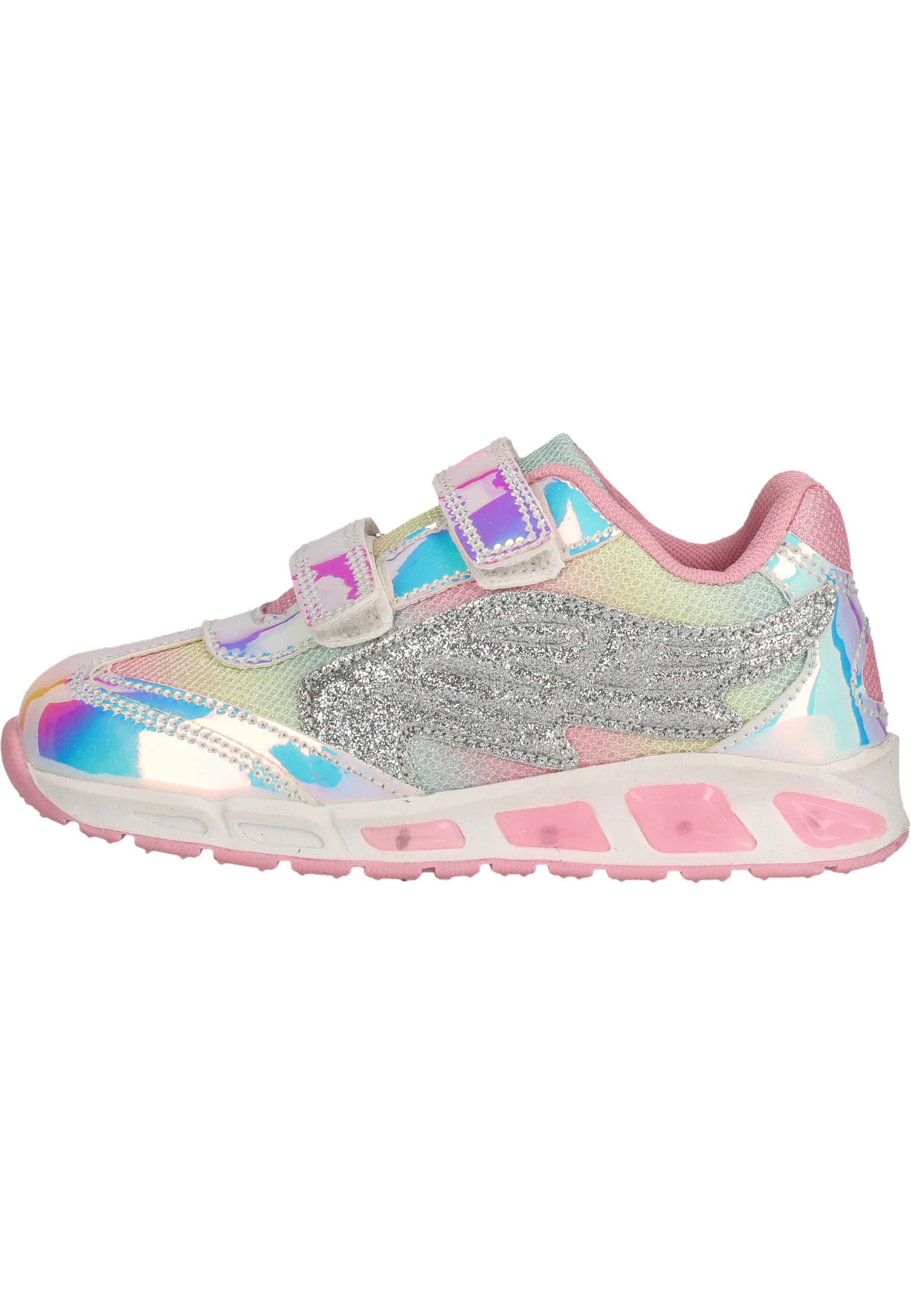 ZigZag Sneakers 'Roseau Girl' in Zilver