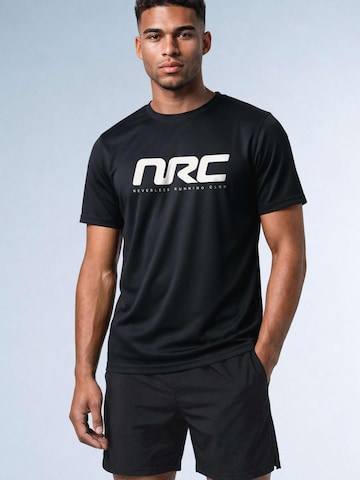 Neverless Performance Shirt 'NRC' in Black