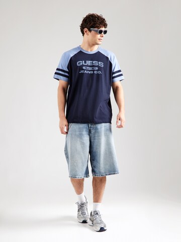 GUESS JEANS Футболка в Синий