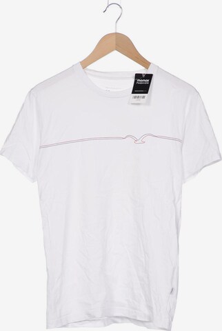 Cleptomanicx Shirt in S in White: front