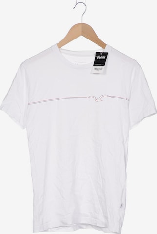 Cleptomanicx Shirt in S in White: front