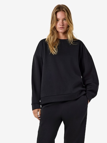 Noisy may Sweatshirt 'NMBLOOM' in Black: front