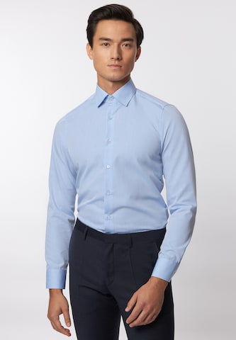 ROY ROBSON Slim fit Zakelijk overhemd in Blauw: voorkant