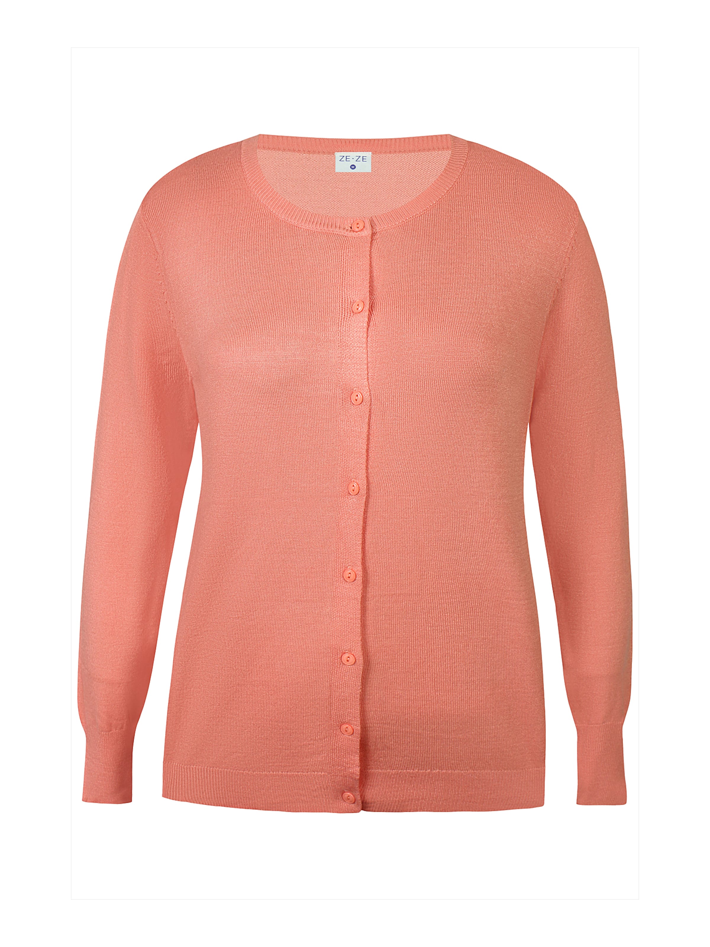 ze-ze Knit cardigan 'Norma 106' in Orange: front