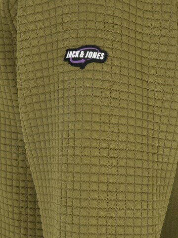 zaļš Jack & Jones Plus Sportisks džemperis 'BLACK'