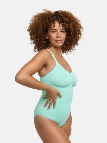 cfab Shapingbody 'Bodysuit Sculpting Shapewear mit Slip' in Groen