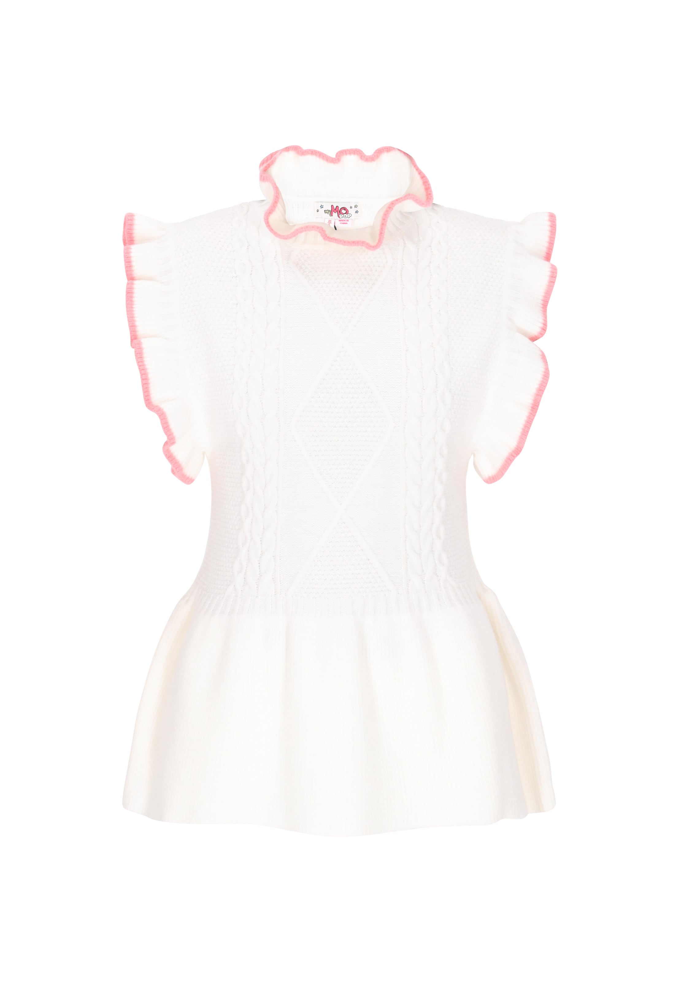 MYMO - Jersey 'Pop' en blanco: frente