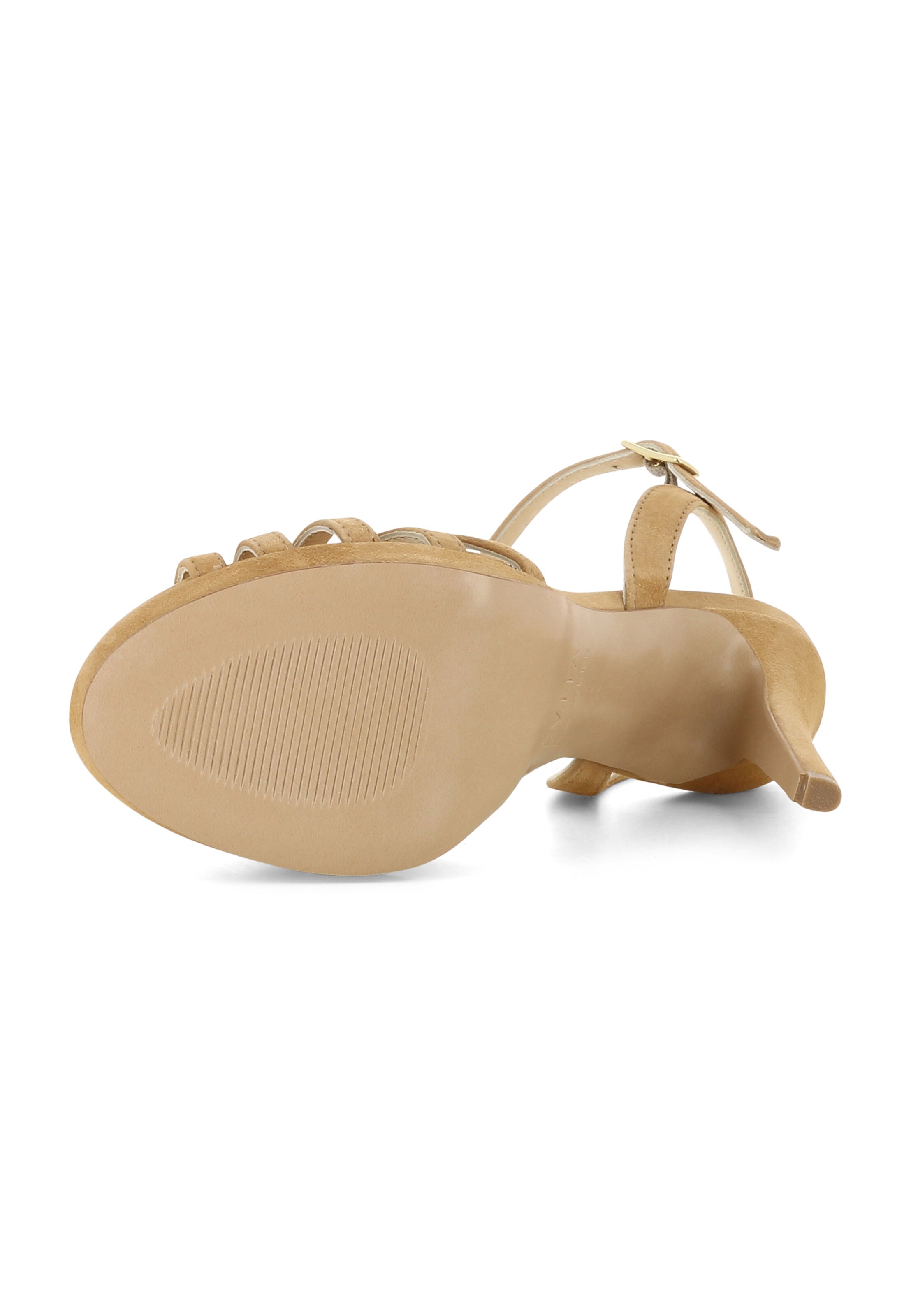 EVITA Sandalen met riem 'EVA' in Bruin