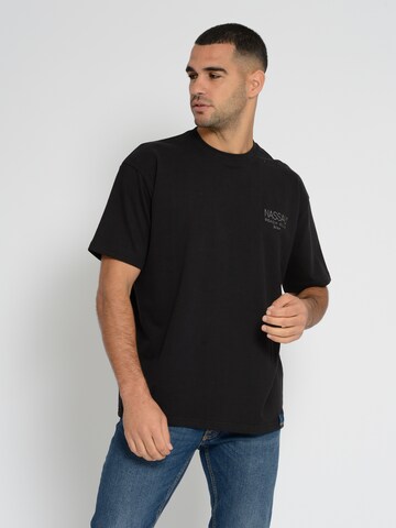 NASSAU Beach Club Shirt in Black: front
