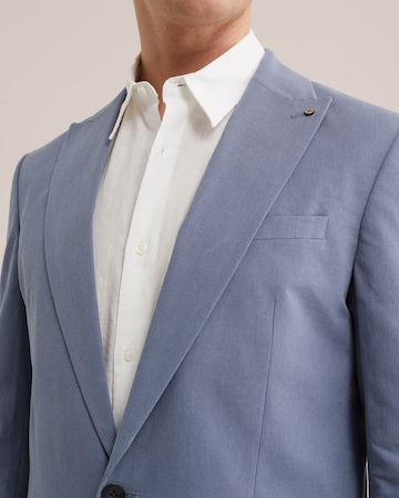 WE Fashion Слим Пиджак в Синий